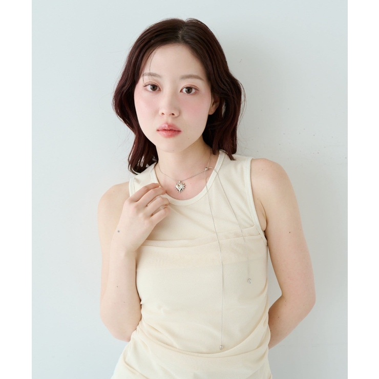 【Kastane】fiw.スネークアレンジハートネックレス | PAL GROUP OUTLET | 詳細画像3 
