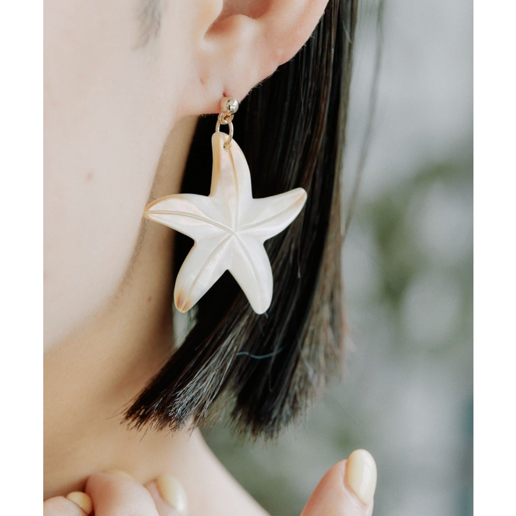 WH | 【ear PAPILLONNER】スターフィッシュピアス | PAL GROUP OUTLET