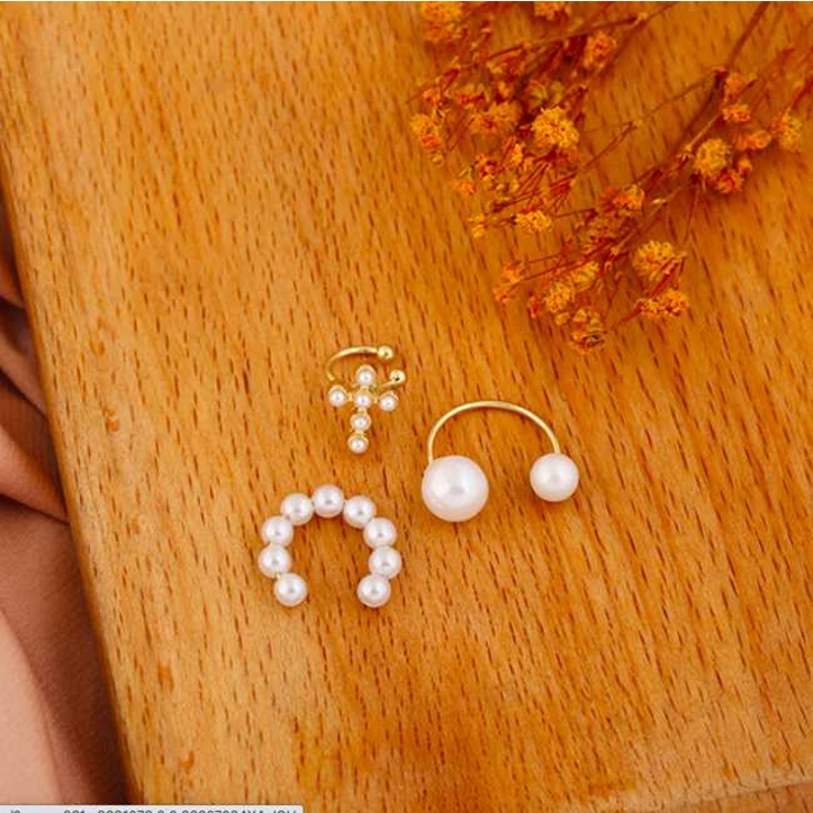 イヤーカフ イヤカフ 3点セット | パーティードレス通販 Precious Lady | 詳細画像3 