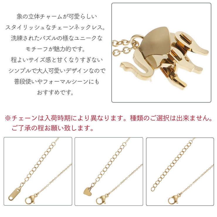 ネックレス レディース サージカルステンレス製 | アクセサリーショップPIENA | 詳細画像2 