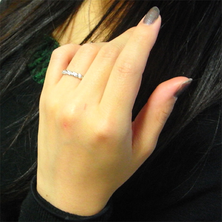 シルバー925キュービックジルコニアリング フローラ 1号 | アクセサリーショップPIENA | 詳細画像3 