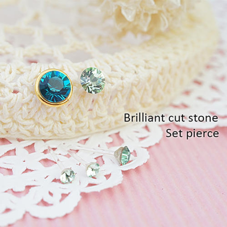 お得なセットピアス 5ピースセット キラキラビジューピアス | アクセサリーショップPIENA | 詳細画像1 