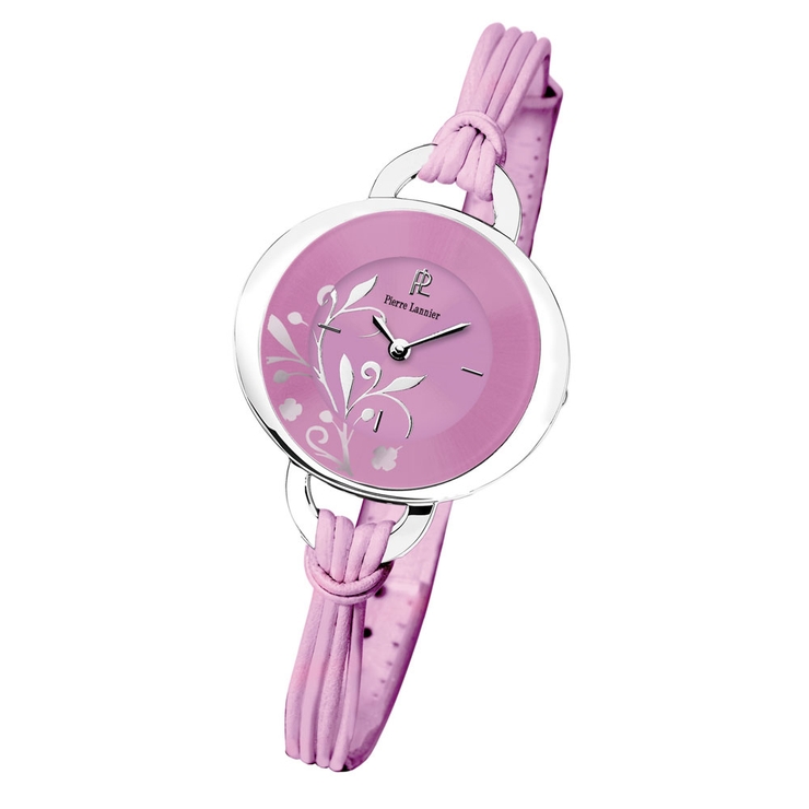 ピエールラニエ フラワー柄ストリングウォッチP042Fモデル レディース  
