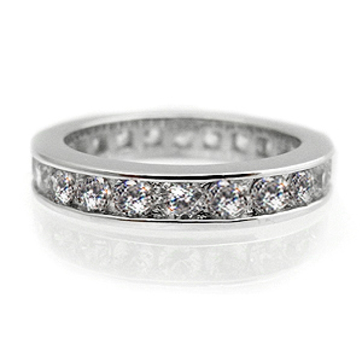 シルバー925キュービックジルコニアフルエタニティリングピンキーリングや男性にも… | アクセサリーショップPIENA | 詳細画像6 