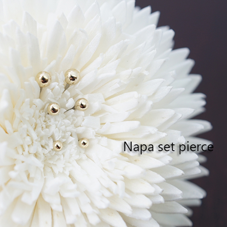 三種類の大きさのシンプルなボールピアス3セット合計6点セット サージカルステンレ… | アクセサリーショップPIENA | 詳細画像1 