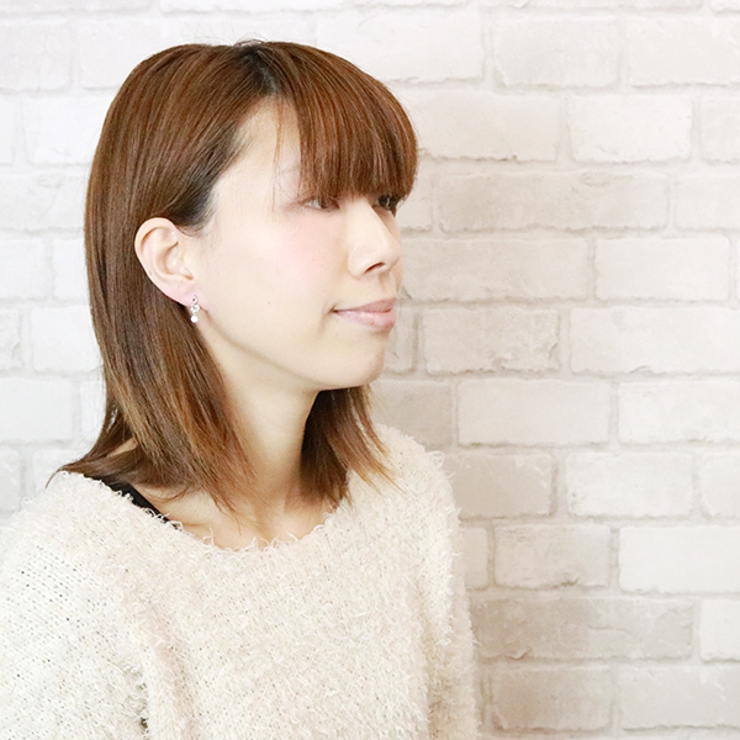 ト音記号の音符ピアス音楽好きの彼女へ ジルコニアピアス チタン製ポスト | アクセサリーショップPIENA | 詳細画像7 