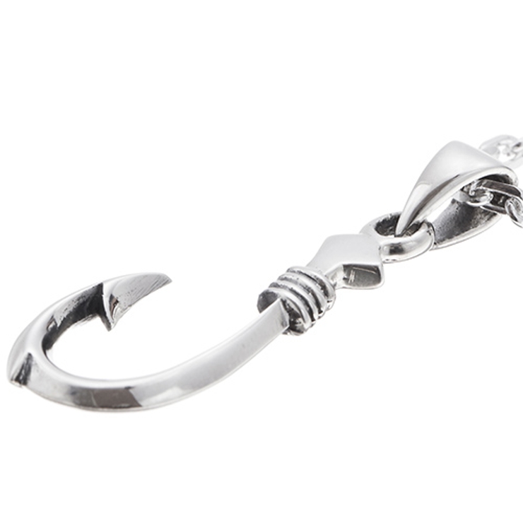 シルバー925製釣り針ペンダントネックレス サーファー ハワイアンジュエリー 品番 Pena アクセサリーショップpiena アクセサリーショップピエナ のレディースファッション通販 Shoplist ショップリスト