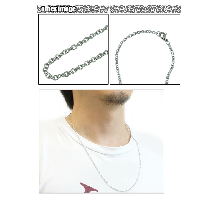 サージカルステンレスのネックレスチェーン 低アレルギーで安心 50cm55cm6… | アクセサリーショップPIENA | 詳細画像3 