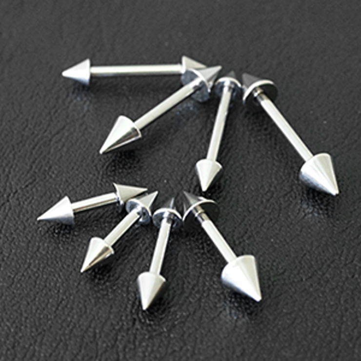 サージカルステンレス製アイブローボディピアス コーンタイプ 8サイズ 一個売り | アクセサリーショップPIENA | 詳細画像4 