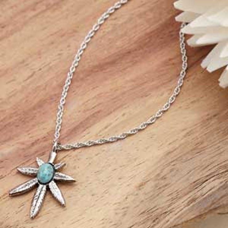 フレンチロープチェーン アンクレット ガンジャターコイズチャーム | アクセサリーショップPIENA | 詳細画像6 