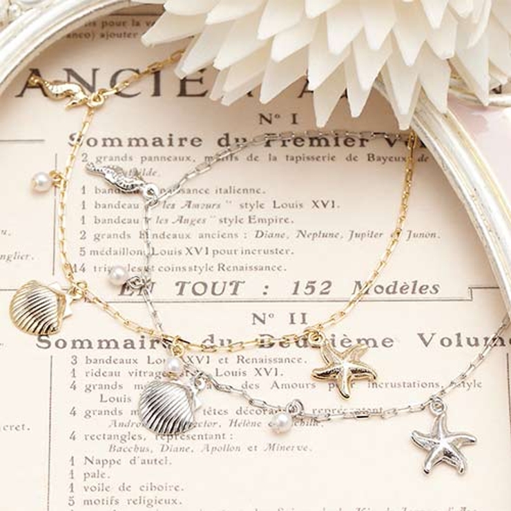 スクエアチェーンアンクレット ニッケルフリー 日本製 | アクセサリーショップPIENA | 詳細画像1 