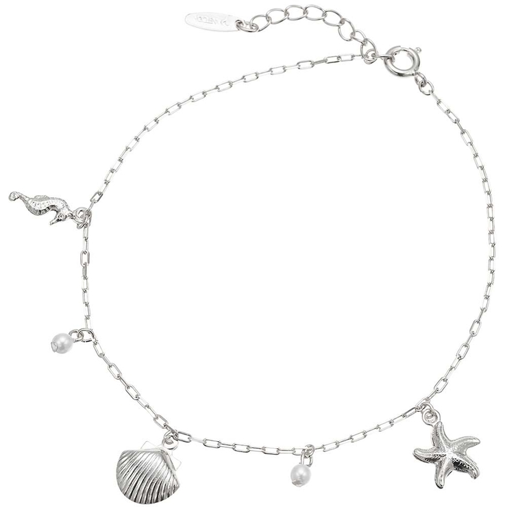 スクエアチェーンアンクレット ニッケルフリー 日本製 | アクセサリーショップPIENA | 詳細画像4 