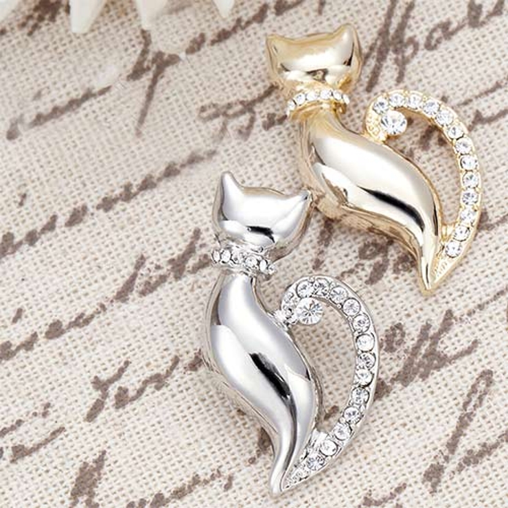 ブローチ ピンブローチ ラインストーン | アクセサリーショップPIENA | 詳細画像1 