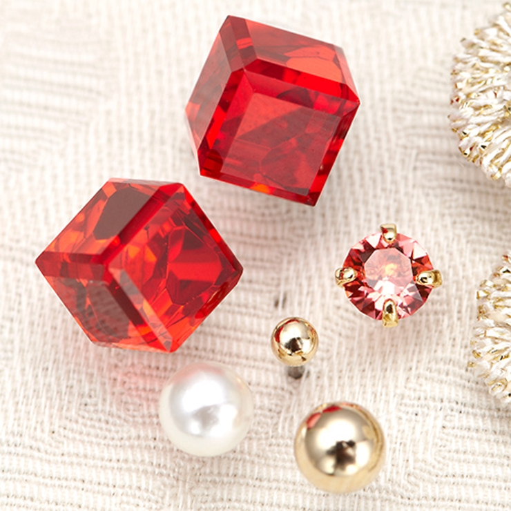 [ナパ]NAPA スタッドピアスセット ステンレス製ポスト | アクセサリーショップPIENA | 詳細画像1 