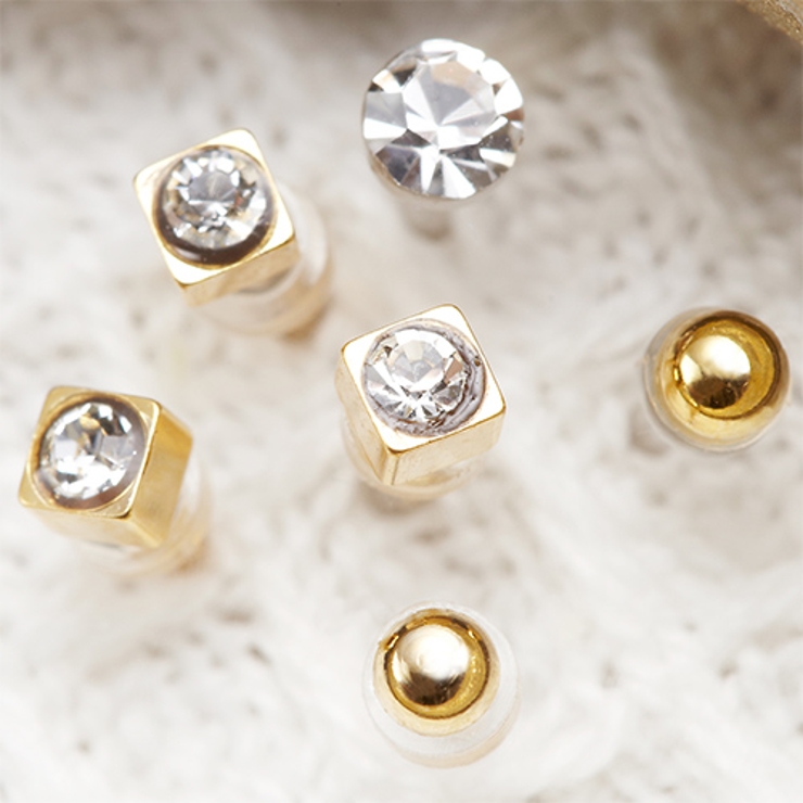 [ナパ]NAPA スタッドピアスセット 樹脂製ポスト | アクセサリーショップPIENA | 詳細画像1 