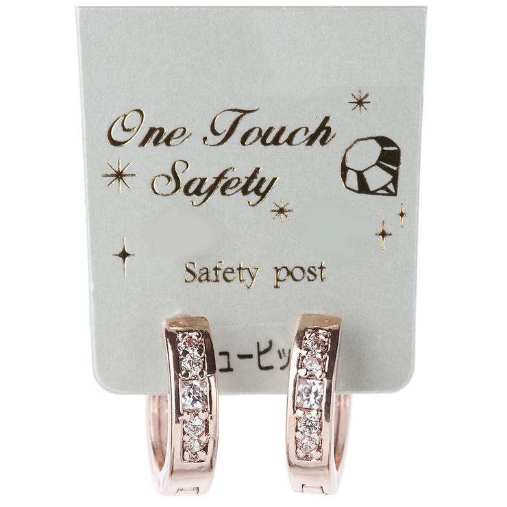 3色のフープピアス ノンアレルギーポスト ポリプロピレン樹脂製 | アクセサリーショップPIENA | 詳細画像6 