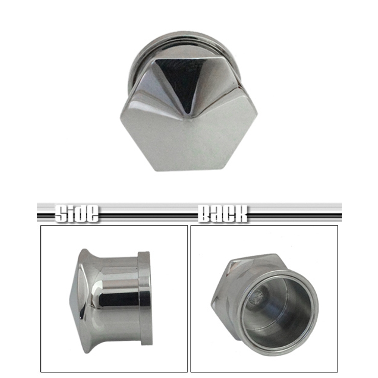 サージカルステンレス製 6角ボルトのようなトンネルボディピアス 14mm | アクセサリーショップPIENA | 詳細画像2 