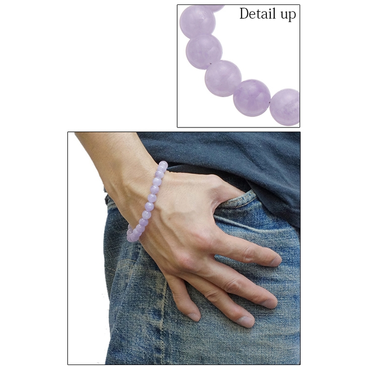 天然石の数珠ブレスレット メンズ 直径8mm パワーストーン[品番