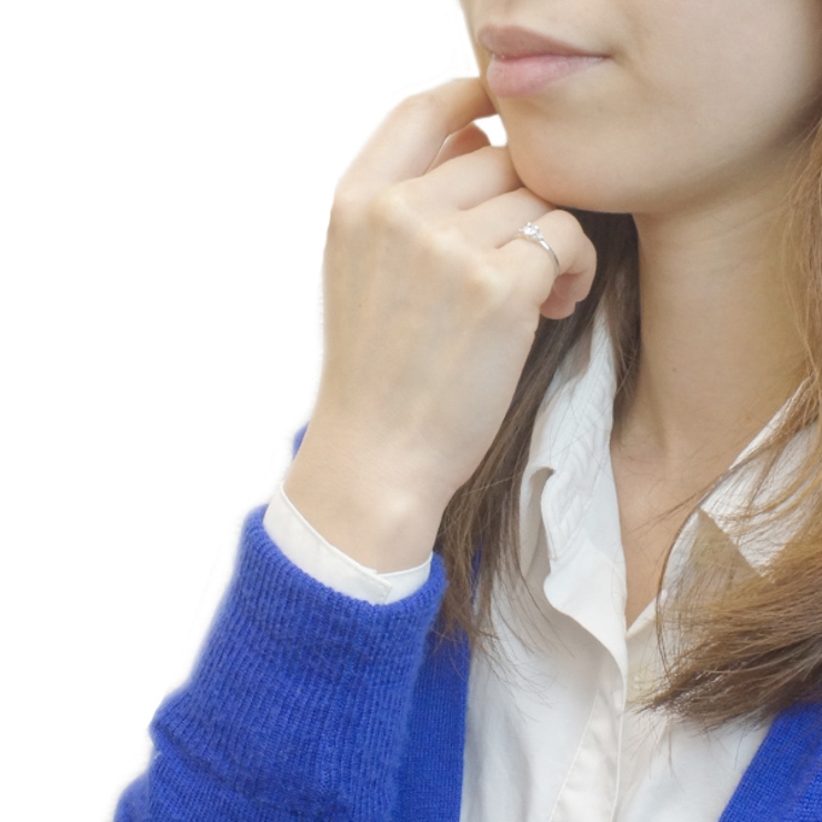 ハート型にカットされた一粒のキュービックジルコニアがキラめくリング ピンキーリン… | アクセサリーショップPIENA | 詳細画像6 