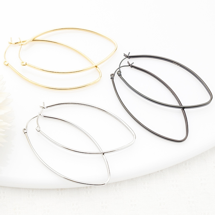 フープピアス サージカルステンレス 低アレルギー | アクセサリーショップPIENA | 詳細画像1 