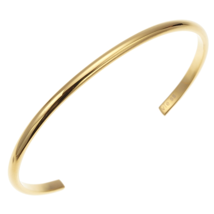 レディースブレスレット 3色のシンプルなバングル サージカルステンレス | アクセサリーショップPIENA | 詳細画像6 