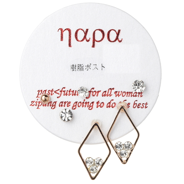 [ナパ]NAPA スタッドピアス 6点セット | アクセサリーショップPIENA | 詳細画像6 