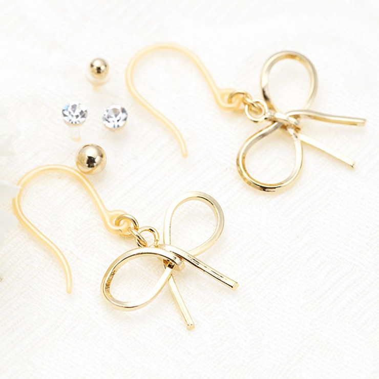 [ナパ]NAPA フックピアス スタッドピアス | アクセサリーショップPIENA | 詳細画像1 