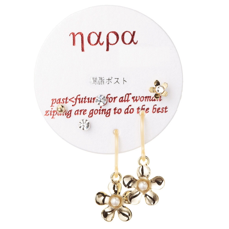 [ナパ]NAPA フックピアス スタッドピアス | アクセサリーショップPIENA | 詳細画像5 