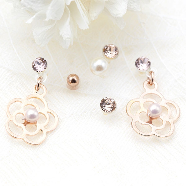 [ナパ]NAPA スタッドピアス 6点セット | アクセサリーショップPIENA | 詳細画像1 