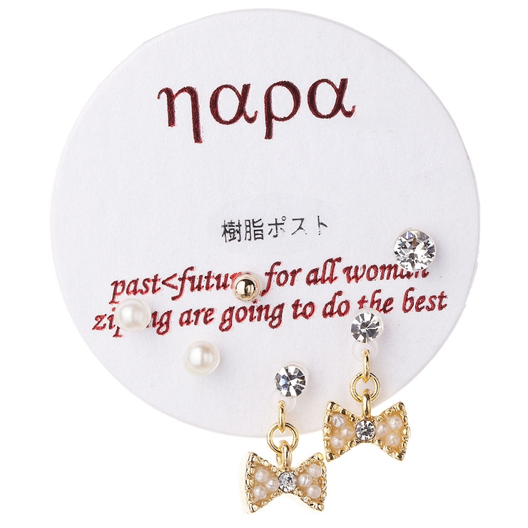 [ナパ]NAPA スタッドピアス 6点セット | アクセサリーショップPIENA | 詳細画像5 