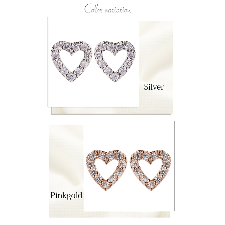 スタッドピアス チタン製ポスト 低アレルギー | アクセサリーショップPIENA | 詳細画像2 