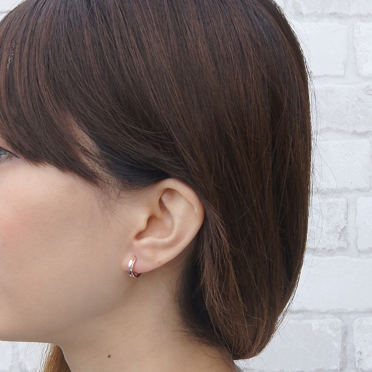 シンプルフープ ノンアレルギーピアス 3ｍｍ | アクセサリーショップPIENA | 詳細画像9 