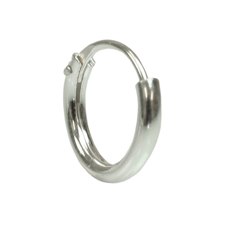 シルバー925フープピアス 10mm リングピアス | アクセサリーショップPIENA | 詳細画像6 