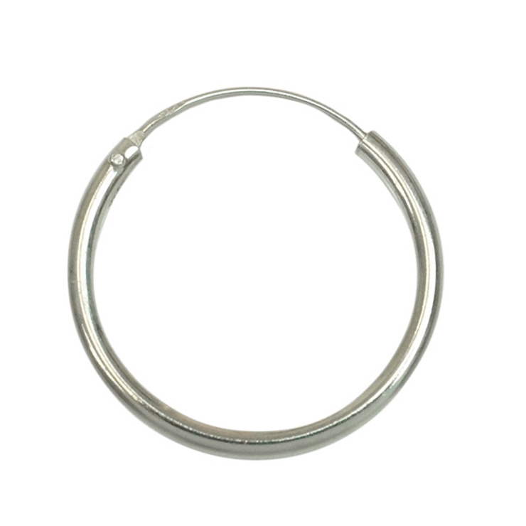 シルバー925フープピアス 18mm リングピアス | アクセサリーショップPIENA | 詳細画像5 