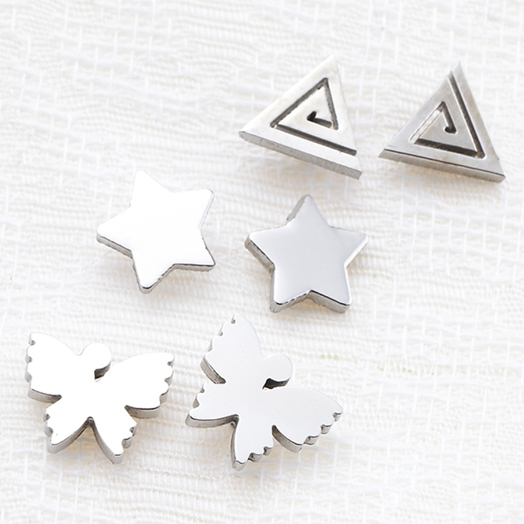 レディース スタッドピアス サージカルステンレス | アクセサリーショップPIENA | 詳細画像1 