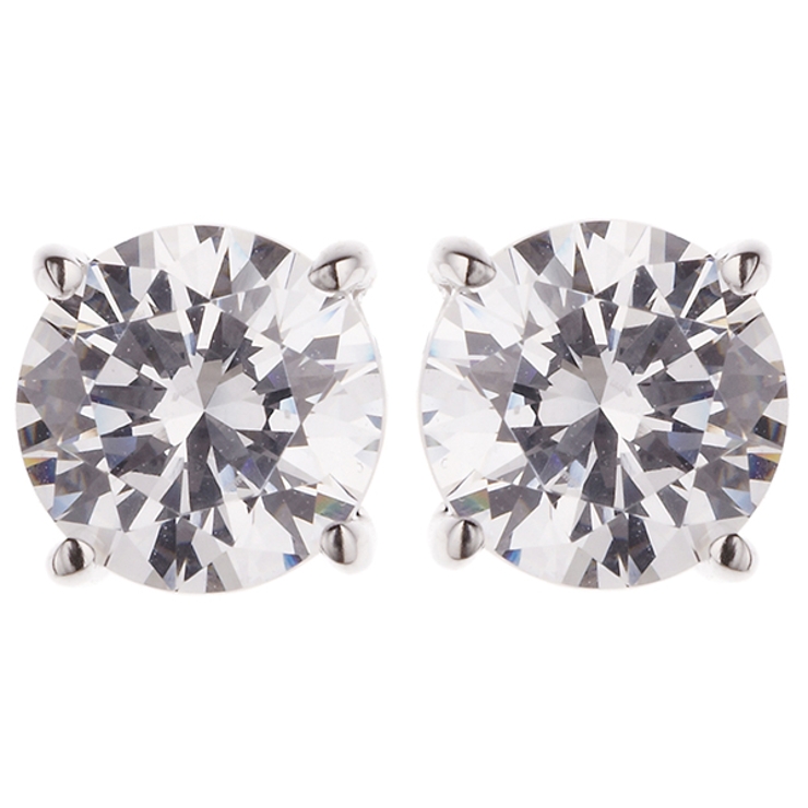 ピアス スーパーキュービックジルコニア シルバー925 | アクセサリーショップPIENA | 詳細画像1 