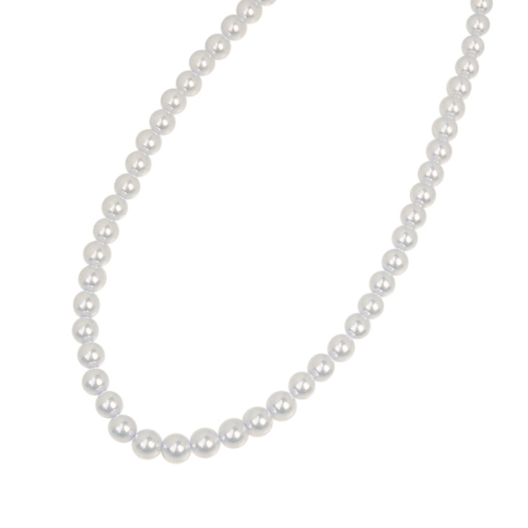 ガラスパール連ネックレス 直径６ミリor７ミリ 真珠 | アクセサリーショップPIENA | 詳細画像4 