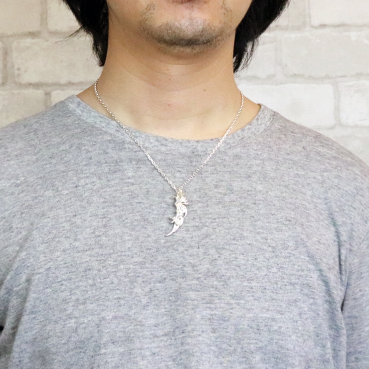 ネックレス ペンダント メンズ シルバー925 イーグル 鷲 ワシ 羽