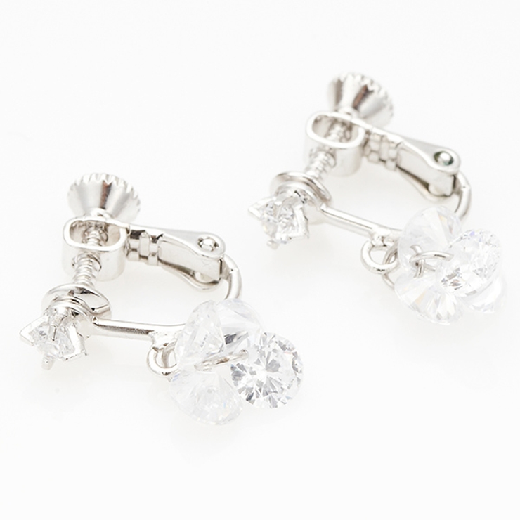 イヤリング バネ式 フリンジ | アクセサリーショップPIENA | 詳細画像1 