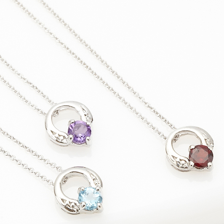 シルバー925天然石ネックレス 低アレルギー 天然石 | アクセサリーショップPIENA | 詳細画像1 