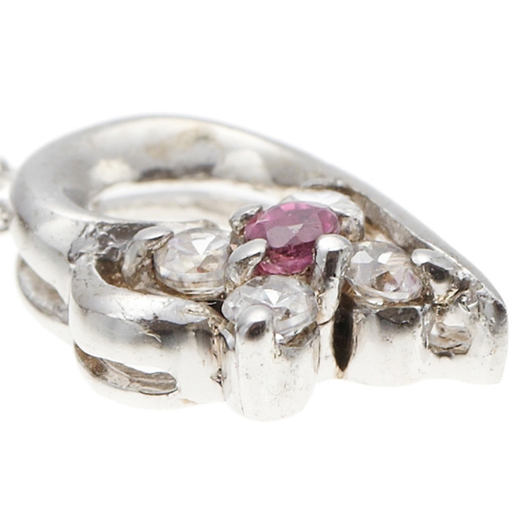 7月誕生石 ルビー シルバー925製低アレルギー | アクセサリーショップPIENA | 詳細画像3 