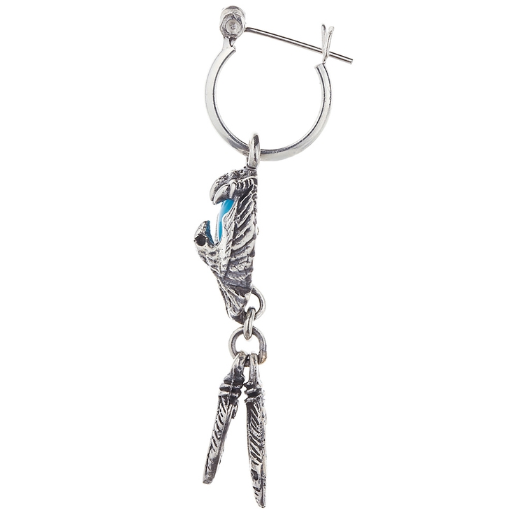 フープピアス メンズピアス ターコイズ | アクセサリーショップPIENA | 詳細画像5 