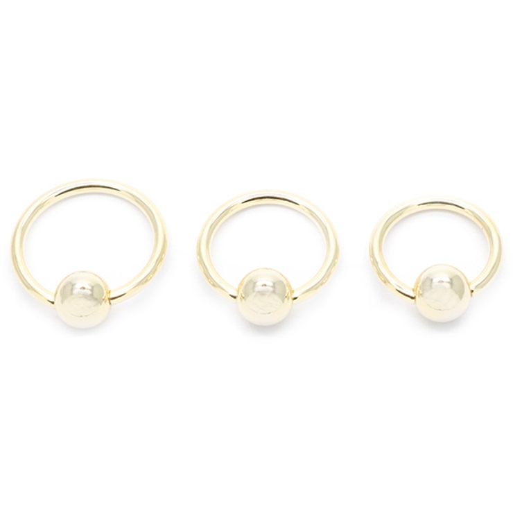 ユニセックス 14G キャプティブビーズピアス | アクセサリーショップPIENA | 詳細画像5 