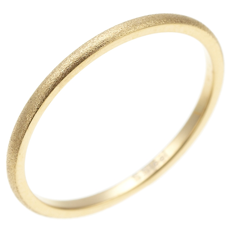 細身リング 表面がざらついたラメ仕様のリング サイズ3号～13号 | アクセサリーショップPIENA | 詳細画像5 