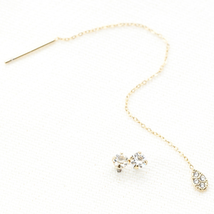 スタッドピアス アメリカンピアス セット | アクセサリーショップPIENA | 詳細画像1 