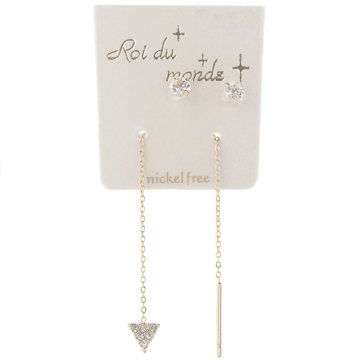 スタッドピアス アメリカンピアス セット | アクセサリーショップPIENA | 詳細画像5 