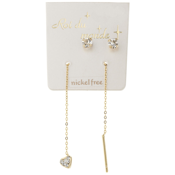 スタッドピアス アメリカンピアス セット | アクセサリーショップPIENA | 詳細画像6 