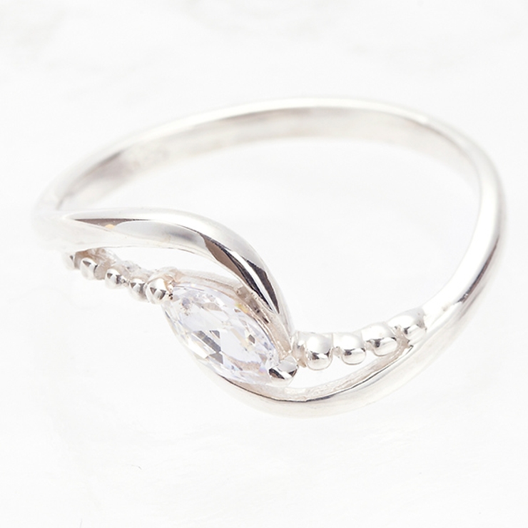 レディースリング シルバー925製 ピンキー | アクセサリーショップPIENA | 詳細画像1 