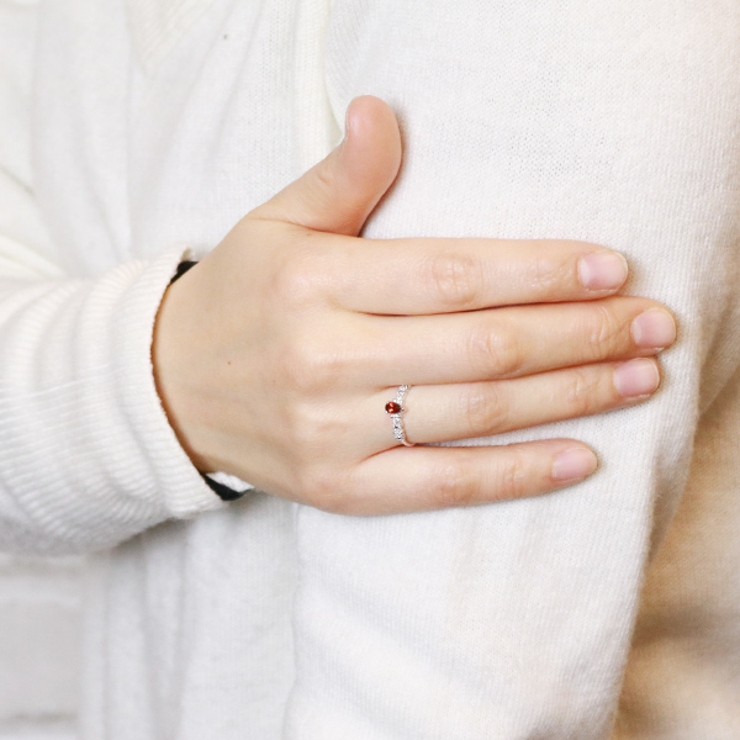 レディースリング シルバー925製 ピンキー | アクセサリーショップPIENA | 詳細画像7 