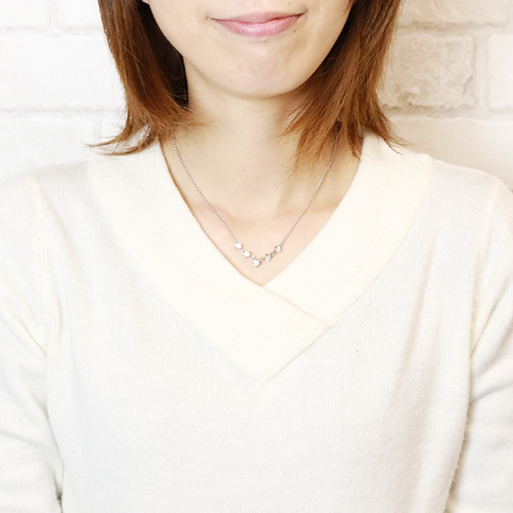 ネックレス シルバー925製 キュービックジルコニア | アクセサリーショップPIENA | 詳細画像8 